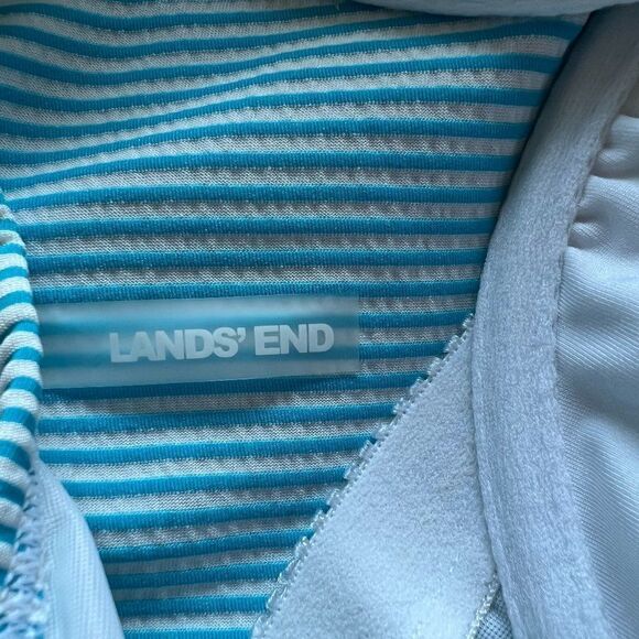 Lands' End Multi-Color Striped Tankini Size 8DD - Picture 5 of 6